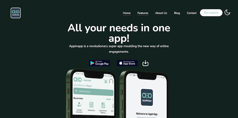AppInApp Website