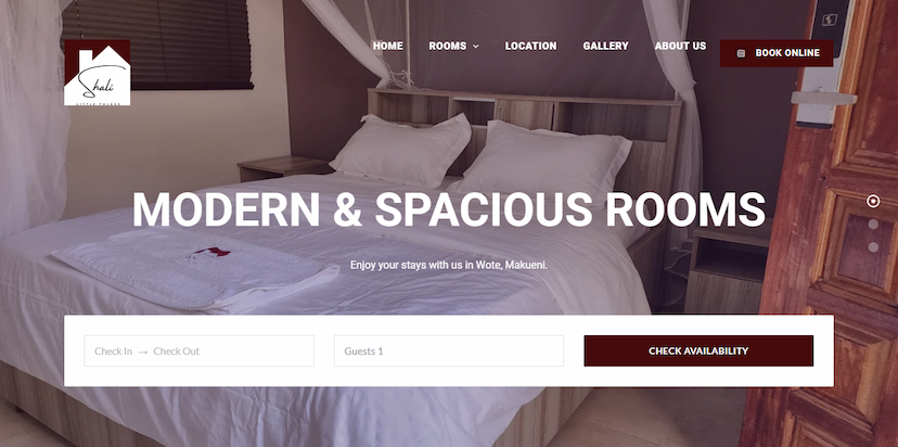 Shali Hotel Booking Platform